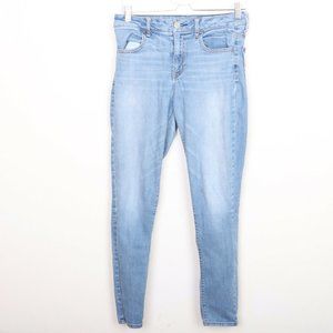 American Eagle Blue Jeans Women's 8 Light Wash